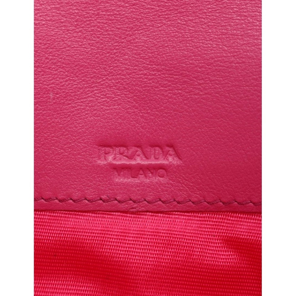 Prada Chain Wallet Pink - image 5